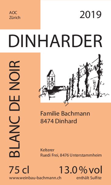 Weinetiketten Bachmann, Dinhard
