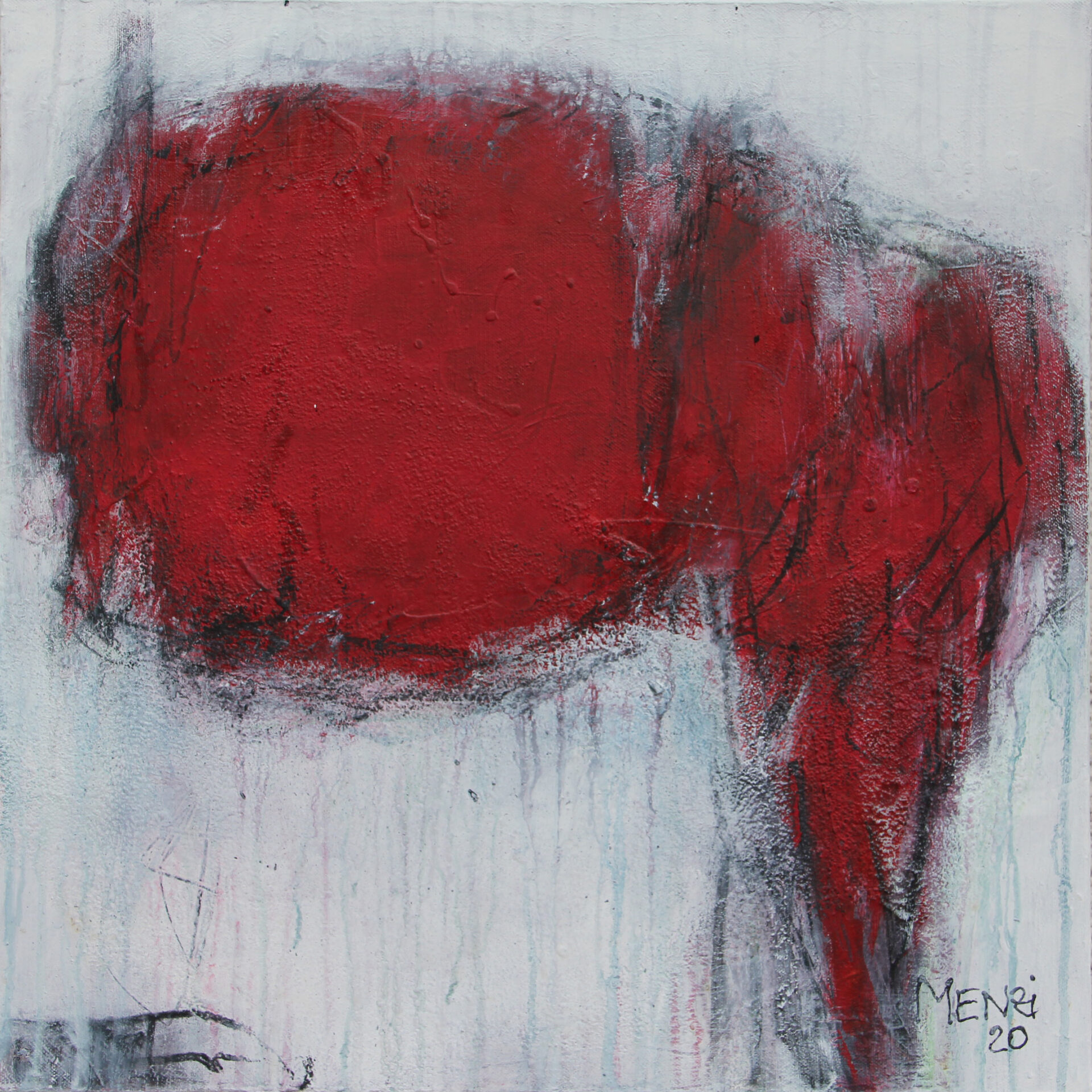 2020 Elemente, Acryl, 50 x 50 cm