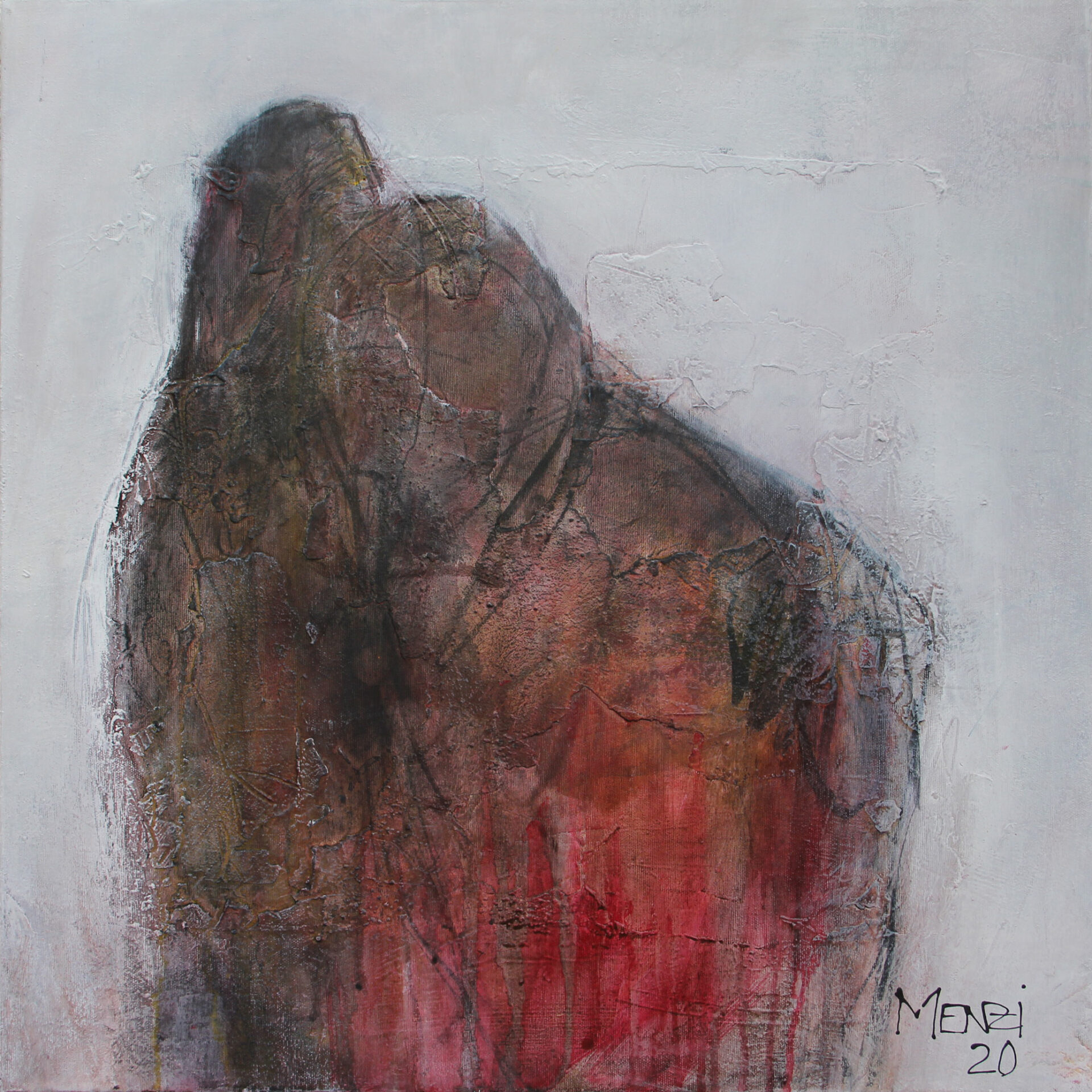 2020 Figuren, Acryl, 60 x 60 cm