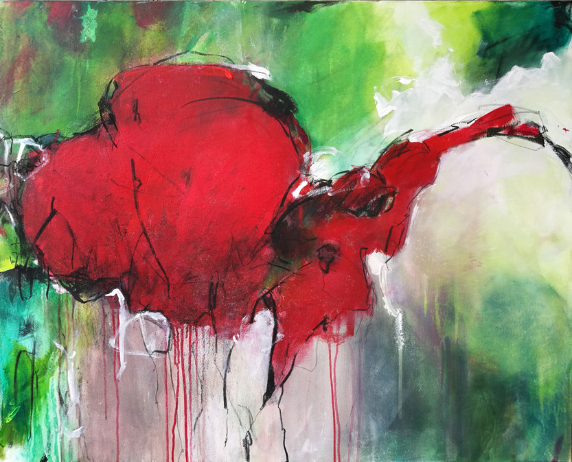 2016 Acryl, 100 x 80 cm