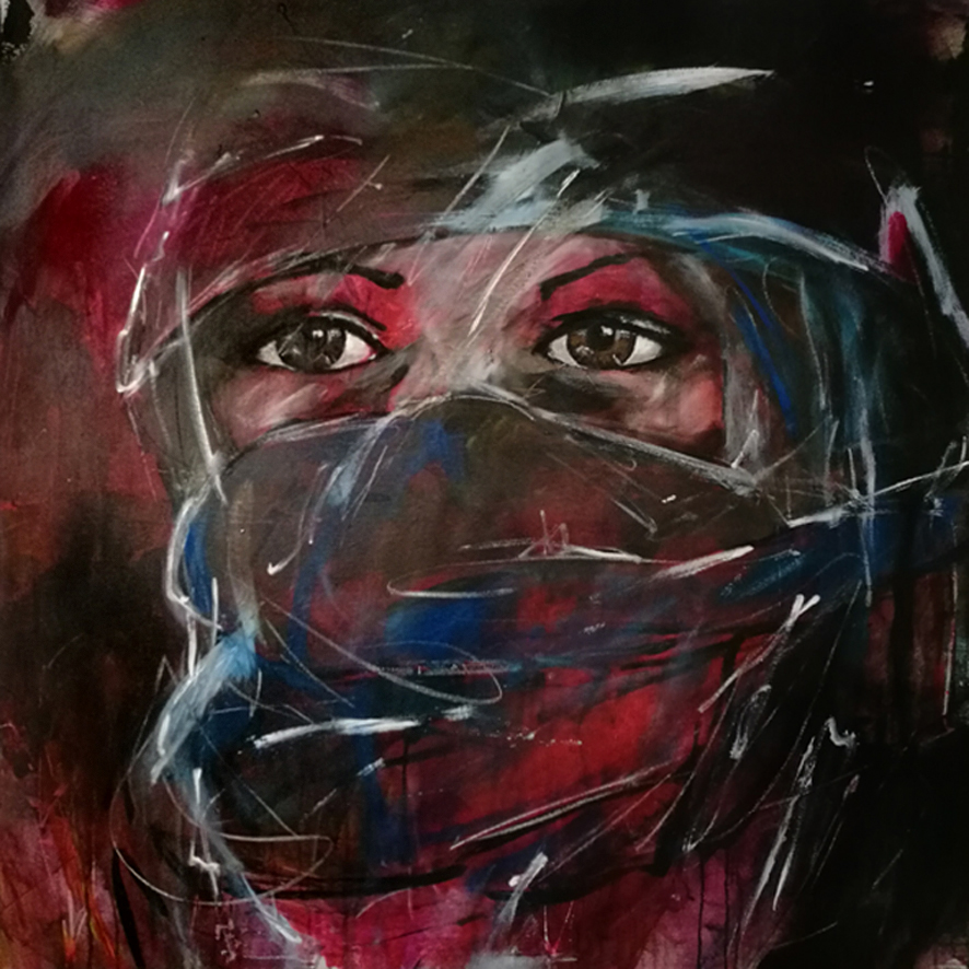 2016 Acryl, 100 x 100 cm
