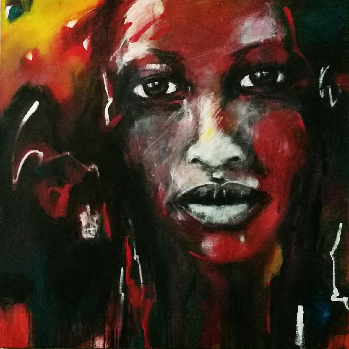 2016 Acryl, 100 x 100 cm