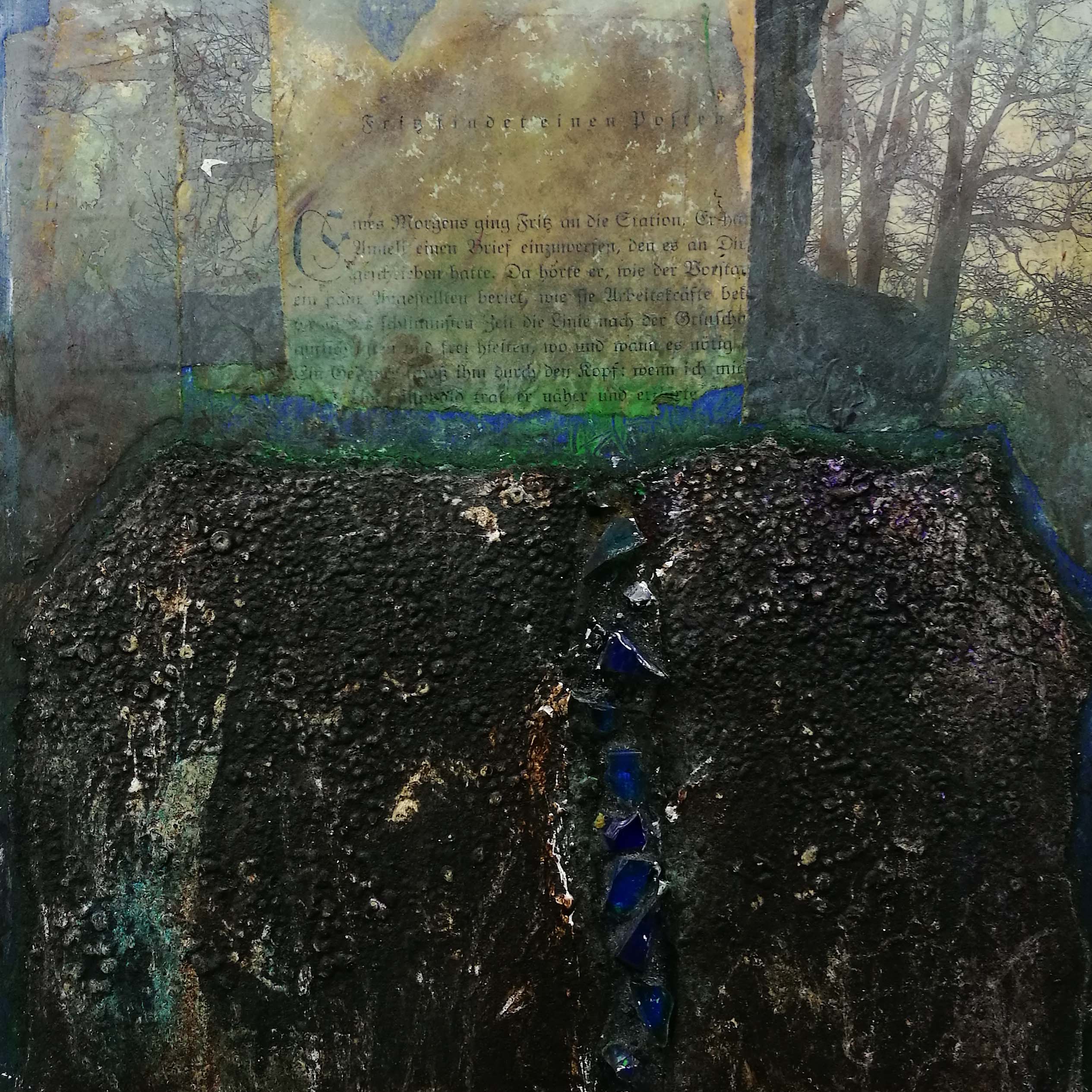 2017, Collage 20 x 20 cm