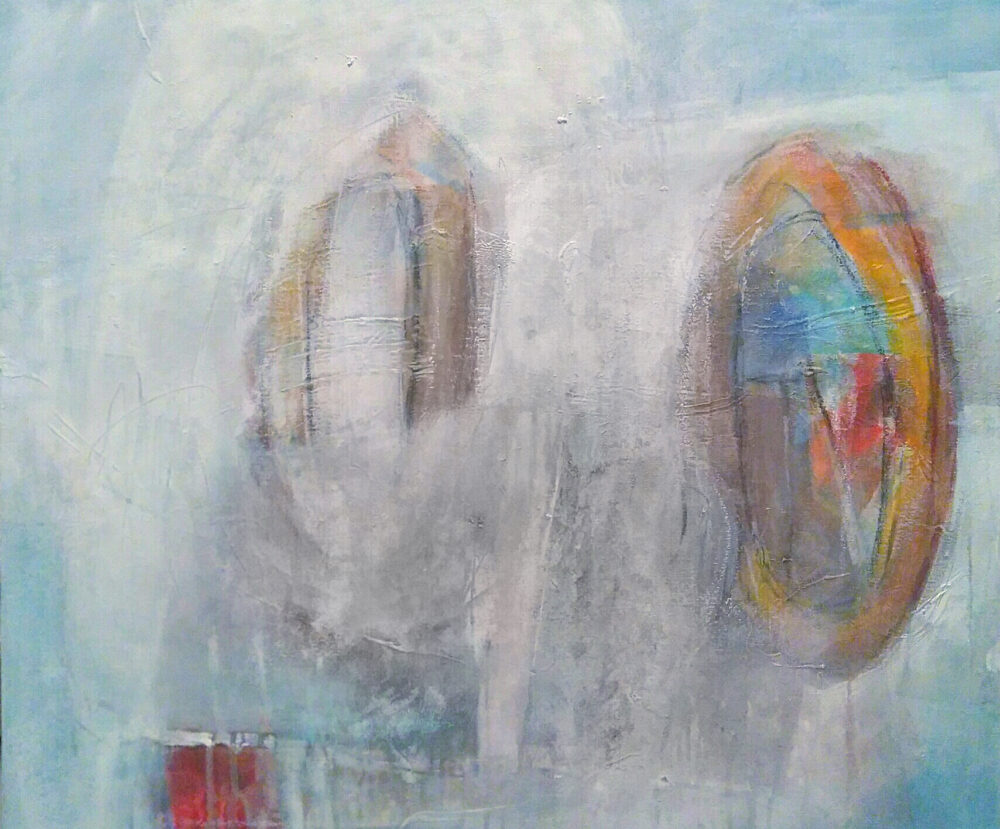 2018 Erinnerungen, Acryl, 80 x 70 cm