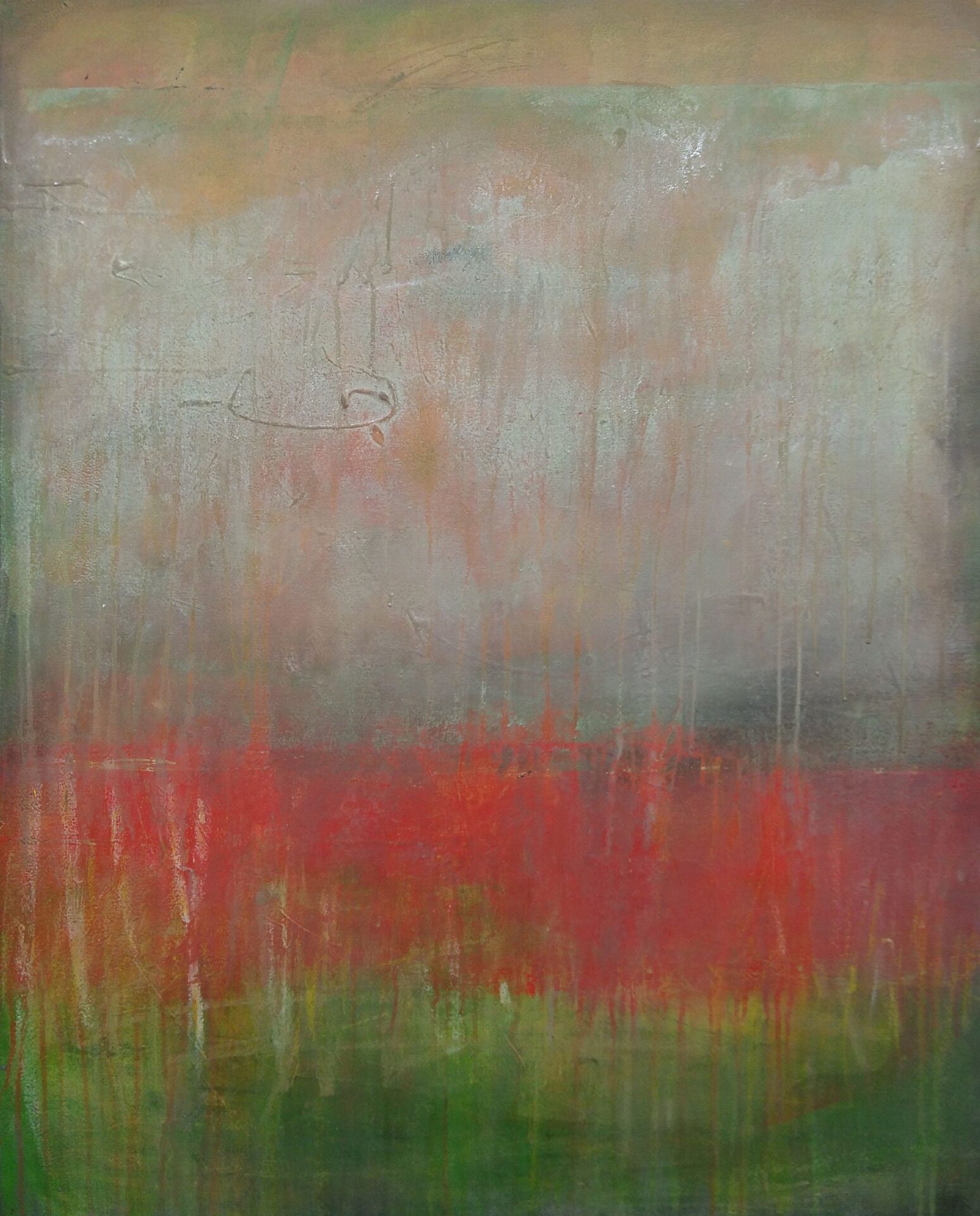 2018 Herbstlicht, Acryl, 80 x 100 cm
