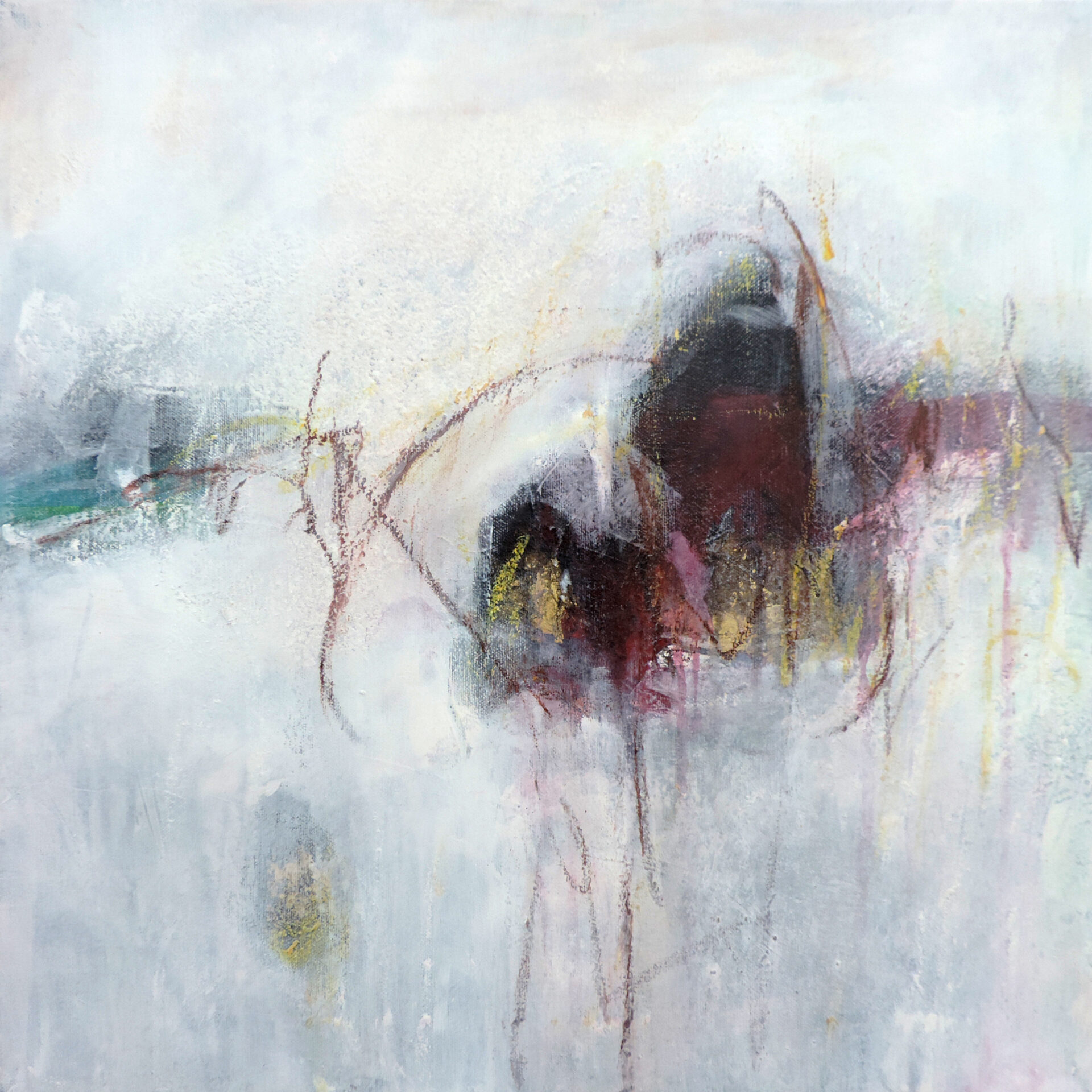 2018 Schutz, Acryl, 40 x 40 cm