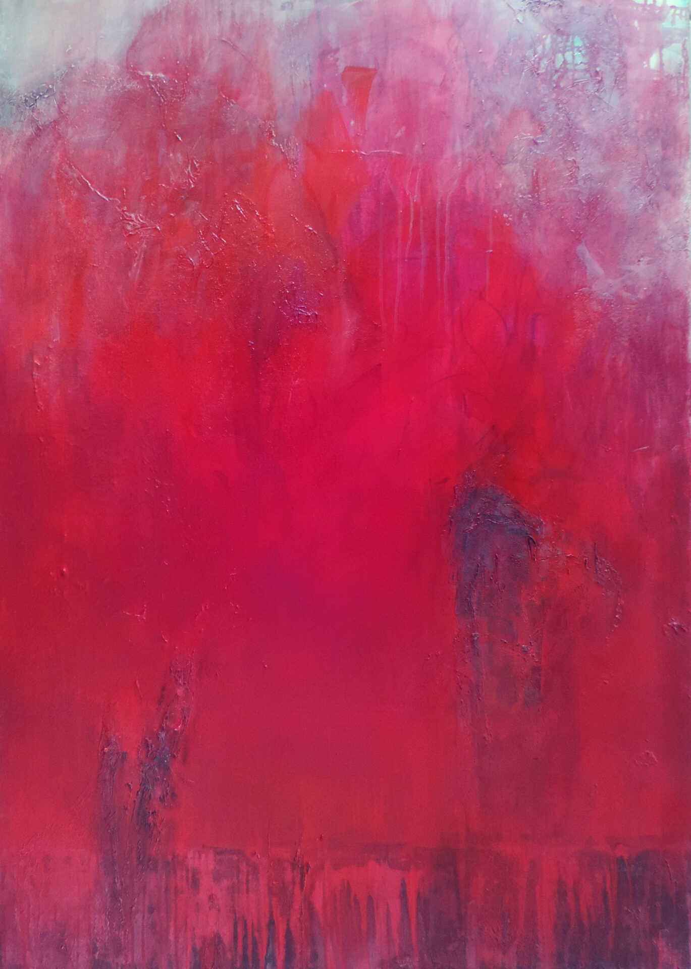 2019 Entfaltung, Acryl, 100 x 140 cm, CHF 4500.--