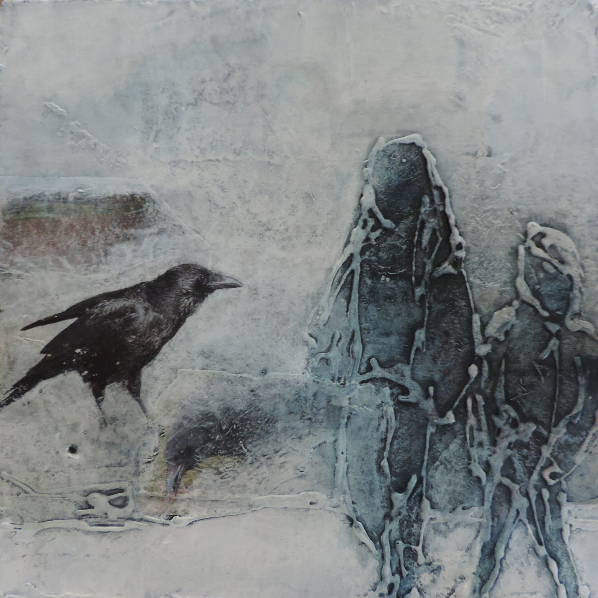 2019 Mixed Media, 30 x 30 cm