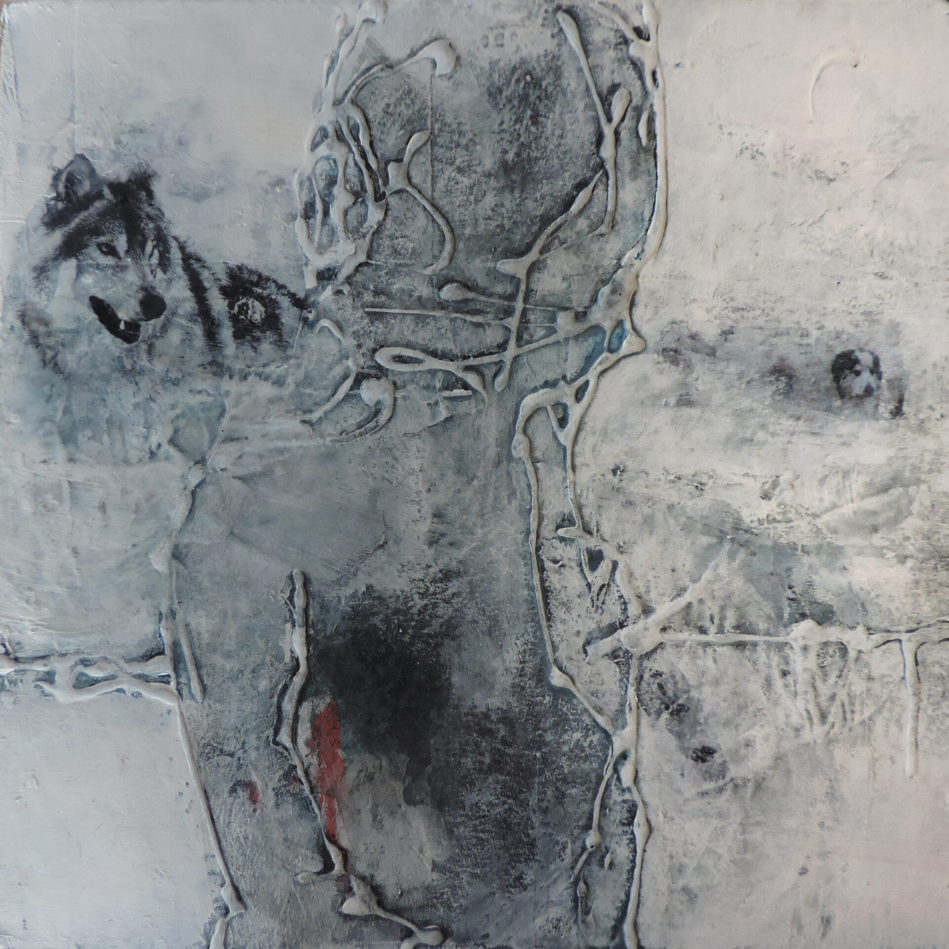 2019 Mixed Media, 30 x 30 cm