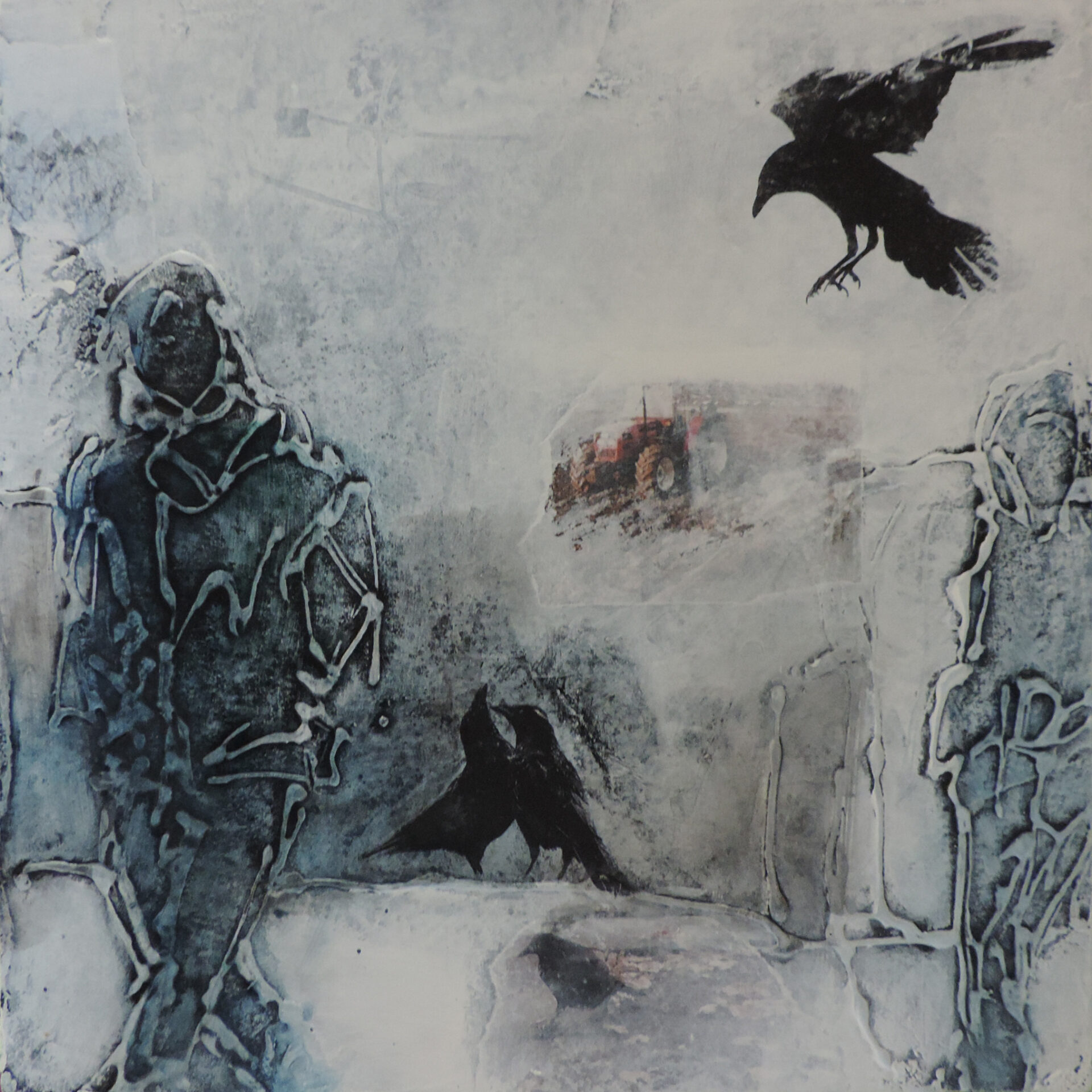 2019 Mixed Media, 30 x 30 cm