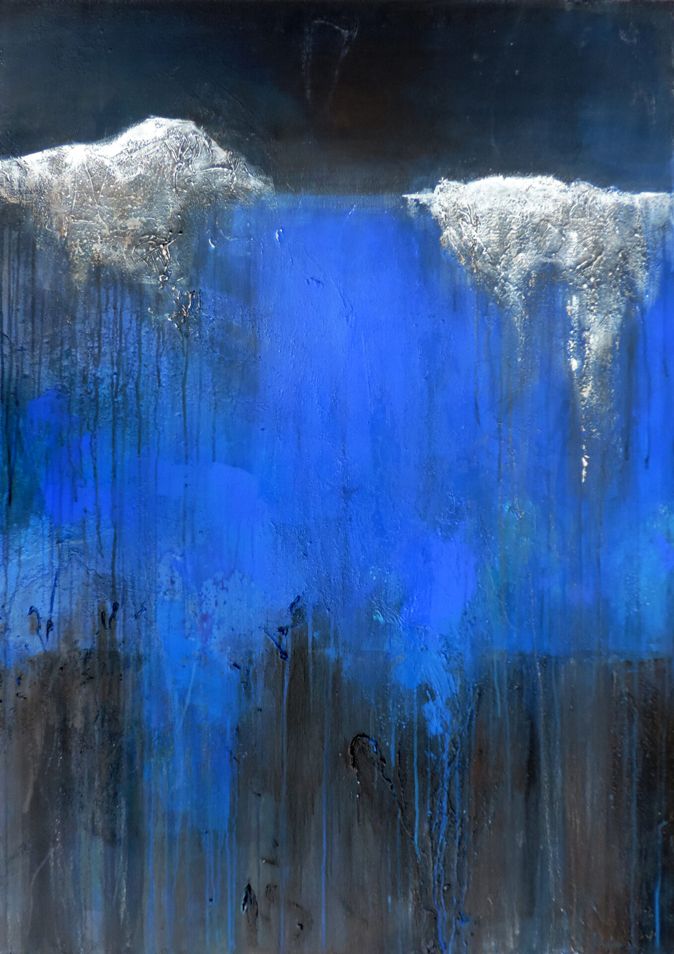 2019 Winterruhe, Acryl, 100 x 140 cm, CHF 4500.--
