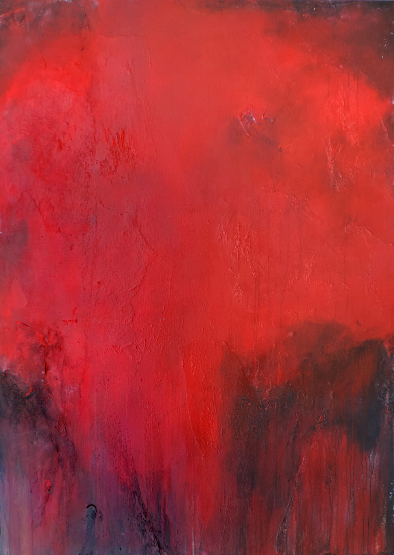 2019 Energiefeld, Acryl, 100 x 140 cm, CHF 4500.--