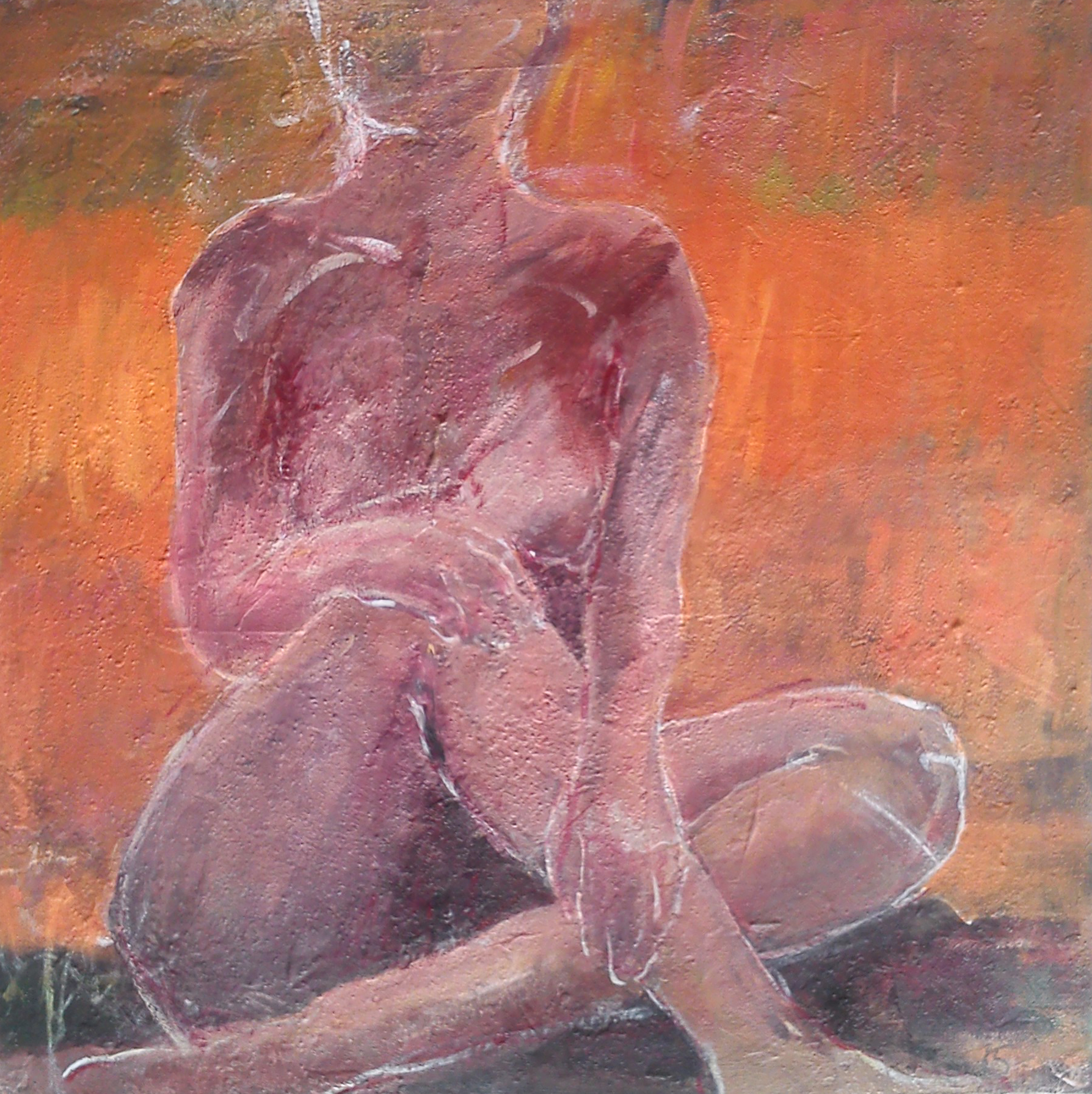 2015, Acryl, 72 x 72 cm