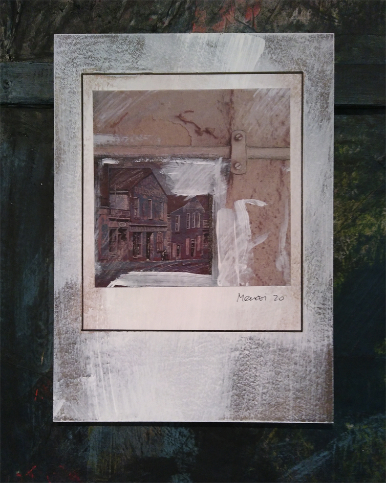2020 Auction and Negro Sales, Mixed Media, 18 x18 cm