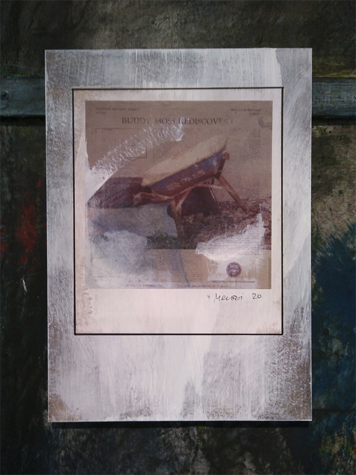 2020 Out of Order, Mixed Media, 18 x18 cm