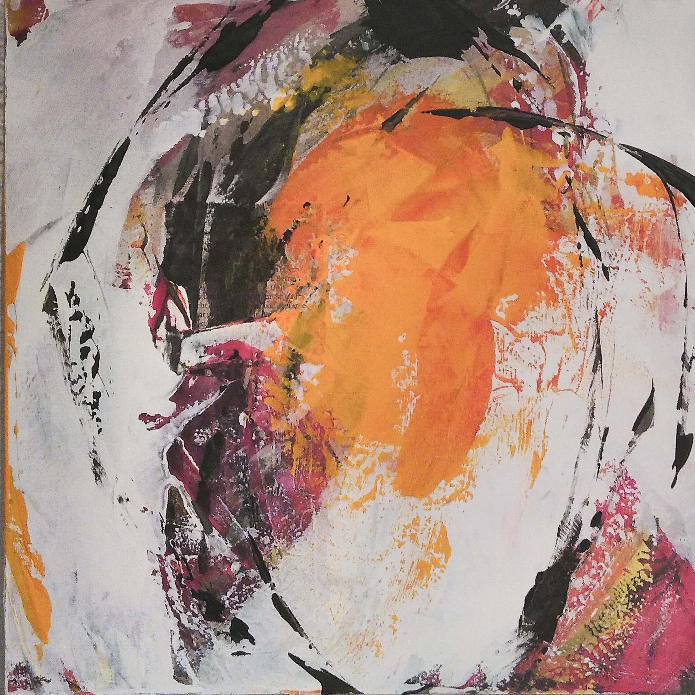 2021 Im Flow, Acryl auf MDF-Platte