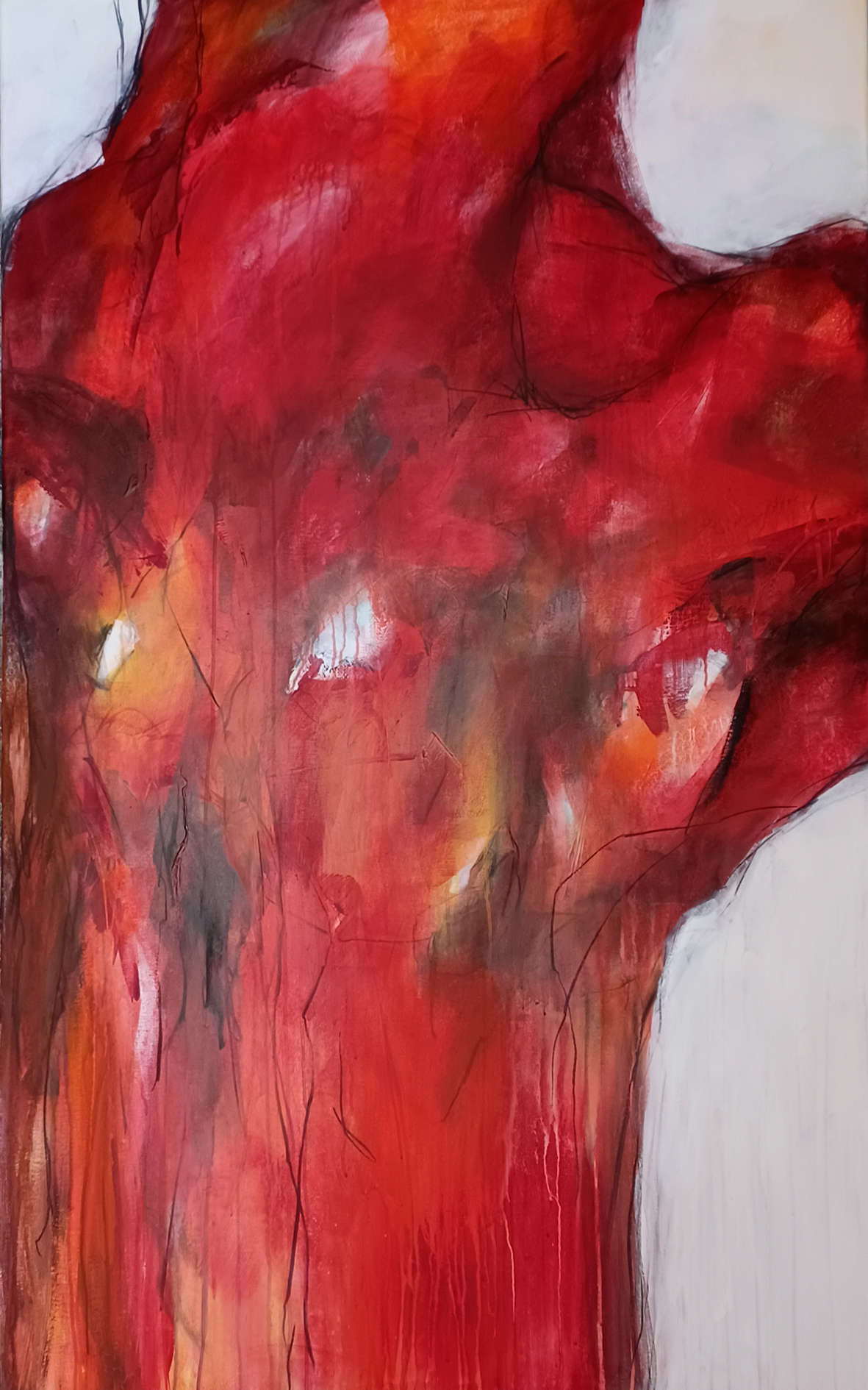 2022 Torso, Acryl, 100 x 160 cm